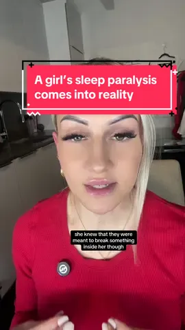 A girls sleep paralysis demon comes into the real world, ruing her life. #spookystories #horror 