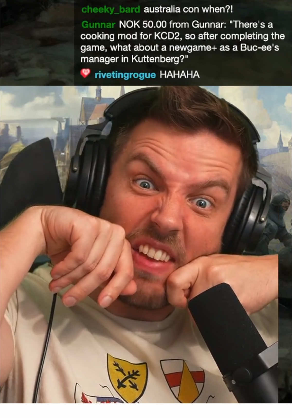 A neglected hamster 🐹  ‪#KingdomComeDeliverance2 #KingdomComeDeliveranceII #KingdomComeDeliverance #KCD2 #KingdomCome2 #HansCapon #LukeDale #Hansry #VoiceOver #VoiceActor #VoiceActing #Twitch #LiveStream 