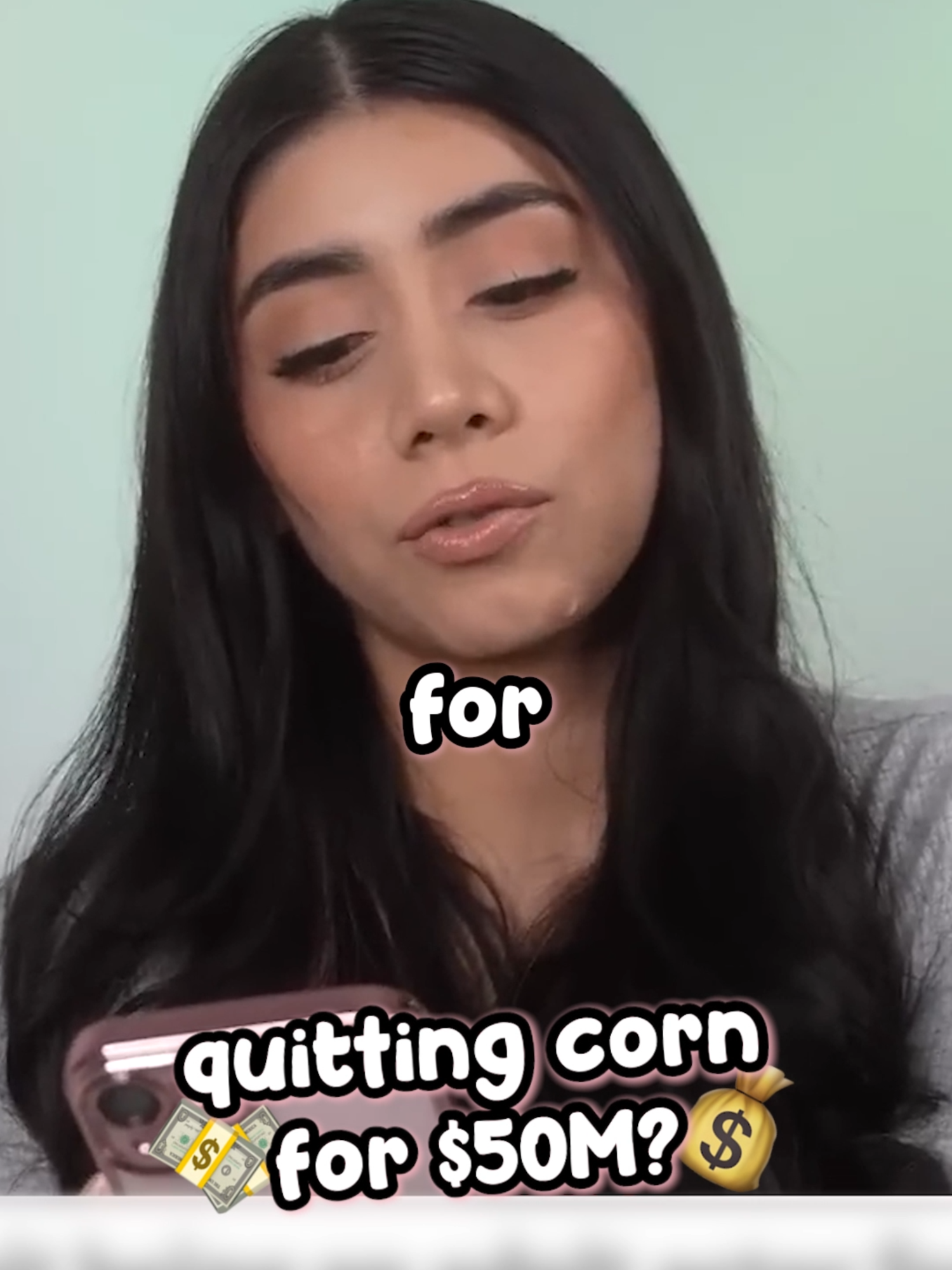 she just loves her job 💕#violetmyers #q&a