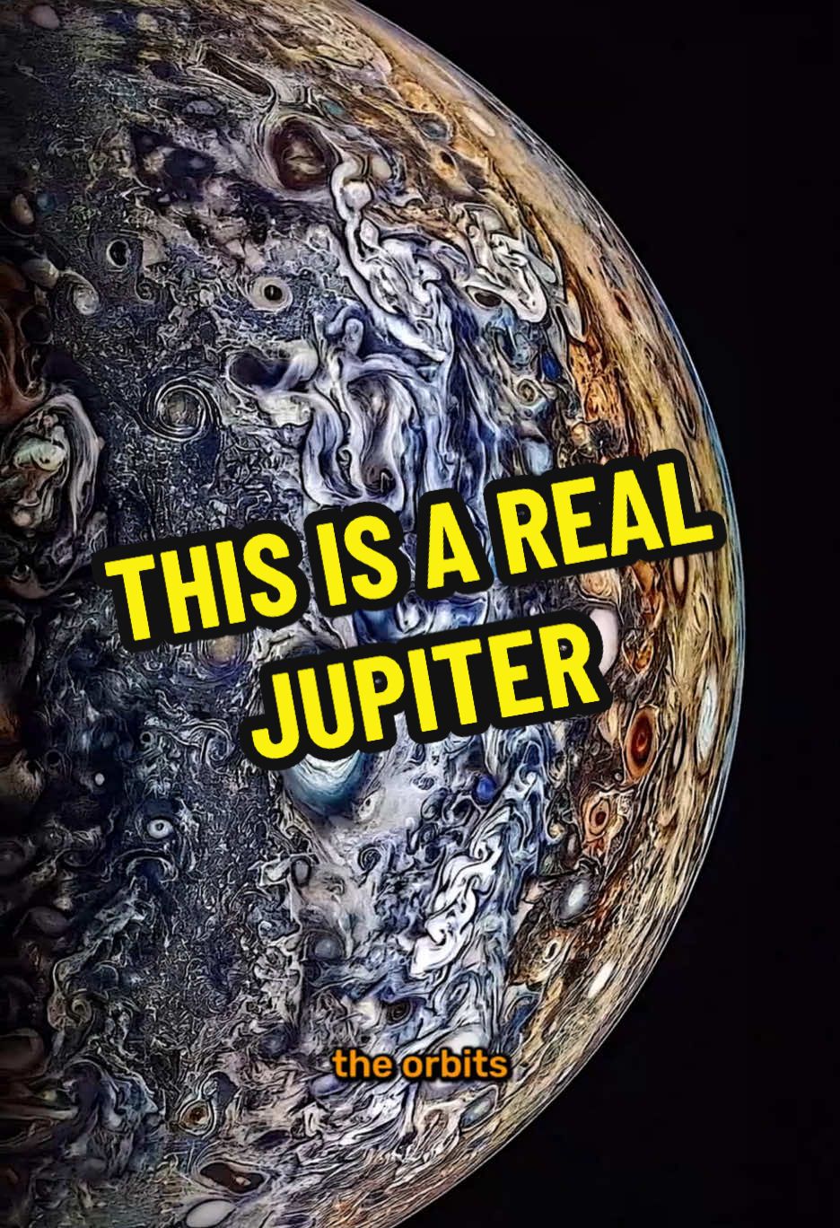 This is a real Jupiter! This gas giant is enormous big! What mystery hides inside? 🌍 Crazy space videos! 👽 #jupiter #planet #milkyway #solarsystem #galaxy #space #nasa #discovery 