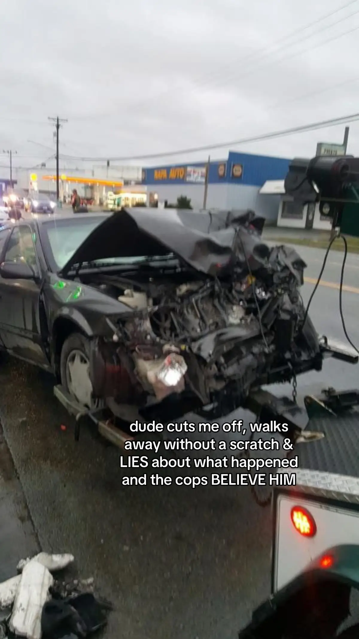 #caraccident #wheelchair #fyp #foryoupage #tiktok #9lives #trending 