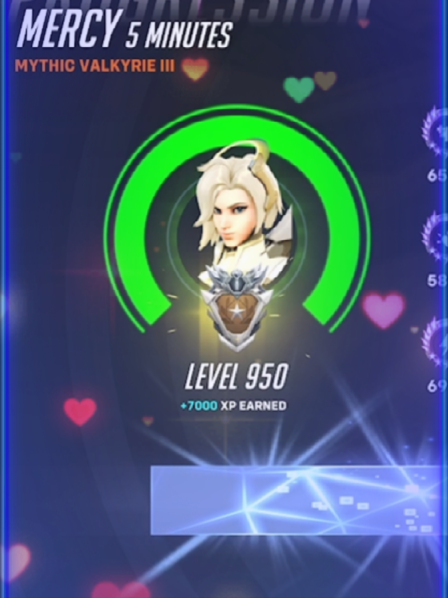 almost level 1000! #mercyotp #mercyclips #mercy #mercymain #tiktokgaming #overwatch2clips #overwatch2mercy #highestmercylevel #mercylove #xbox #gamerchick #GamerGirl #foryourpage #foryoupage #foryou #fyp #levelup #lockin #level950 #mercylevel950 #mythicvalkyrie #ultimatevalkyrie #fearless #fearlessmercy #dedication 