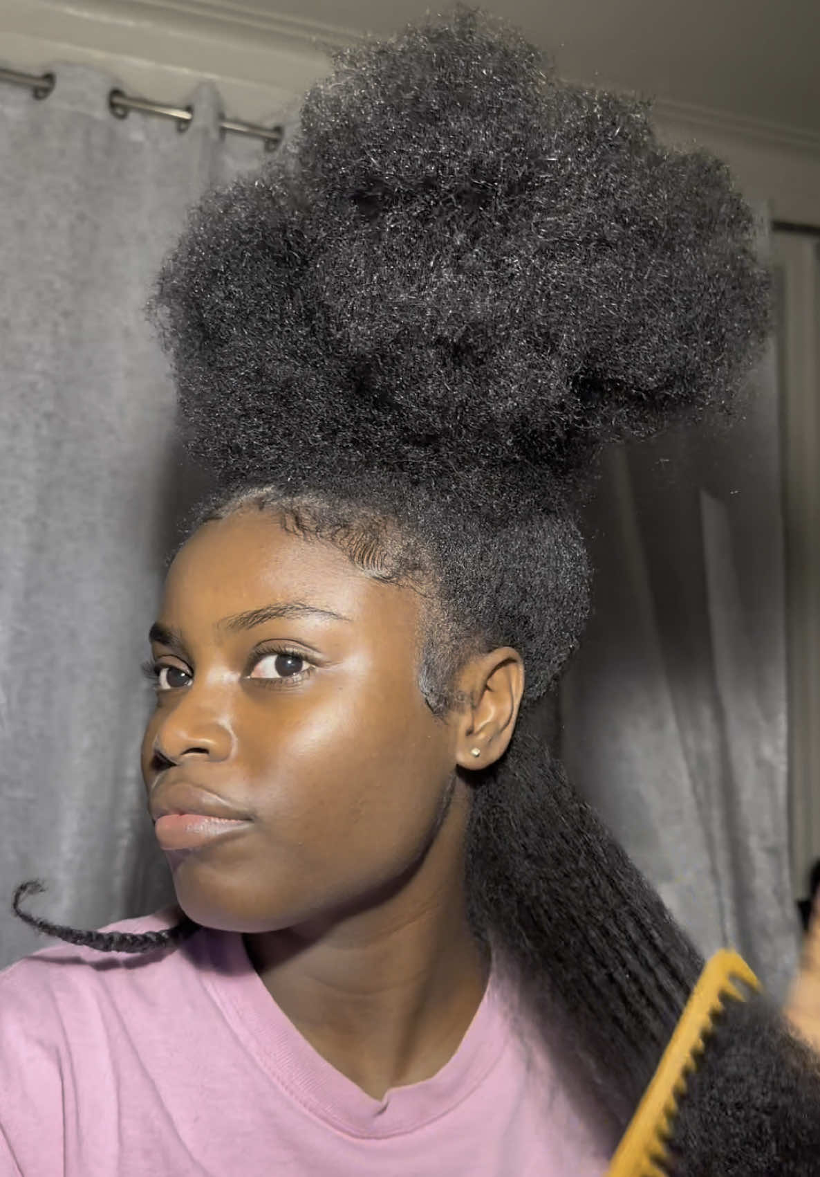 #hairtok #blackgirltiktok🤎 #4chair #type4hair #braidout #creatorsearchinsights 