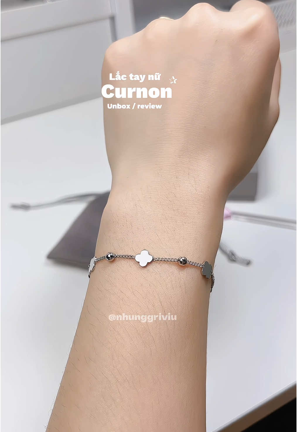 Lắc tay xinh lắm 🫶✨🥰😍#curnon #whynot #stylingwithcurnon 
