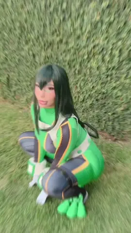 Replying to @crab is Tsuyu the best My Hero Academia or what? 🤩 #froppy #tsuyuasui #froppycosplay #mha #myheroacademia #cosplay #cosplayer #fyp 
