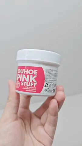 Ouhoe Pink Stuff #miraclepaste #ouhoe #ouhoepinkstuff #sinkcleaning #fyp #foryou #pastecleanser 