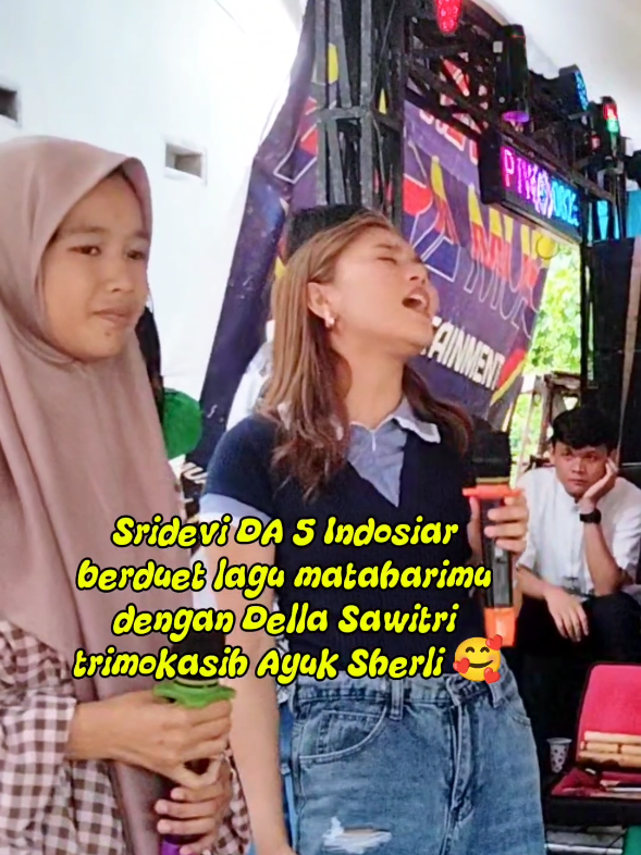 duet mataharimu dengan Ayuk Sridevi DA 5 🥰