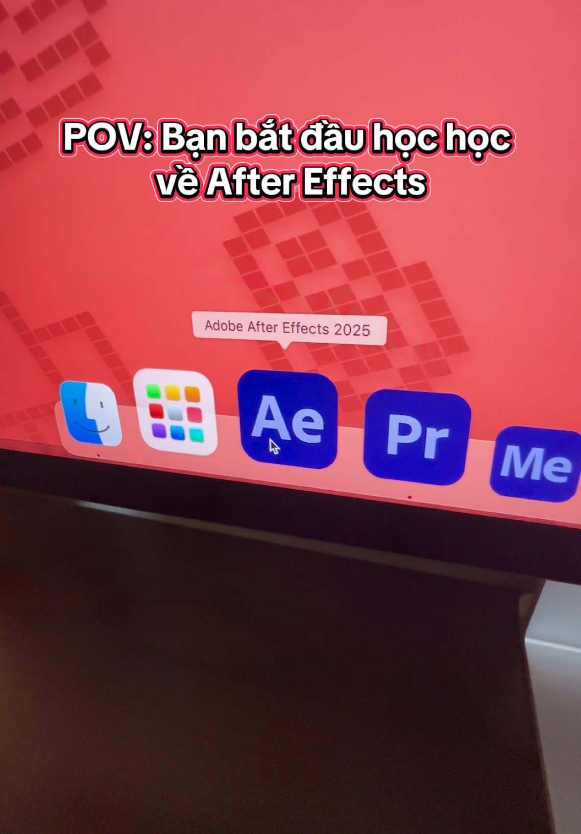 POV: Bạn bắt đầu học về After Effects #photography #cinematography #videography #viral #fyp #videoedit #vfx #trminh 