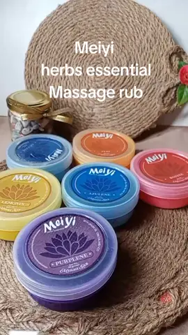 Meiyi  herbs essential Massage rub#meiyi #massagerub 