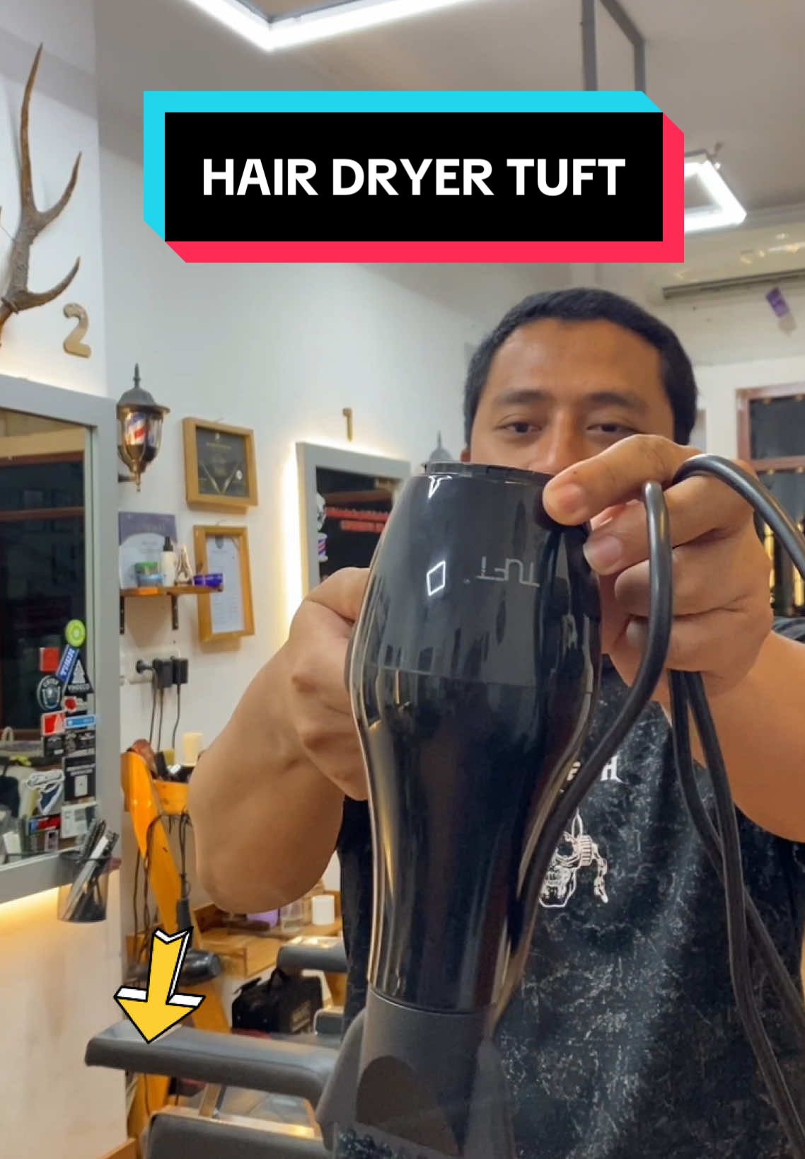 Rekomendasi HAIR drayer tuft #hairdrayer #tuft #barber #salon #pangkasrambut 