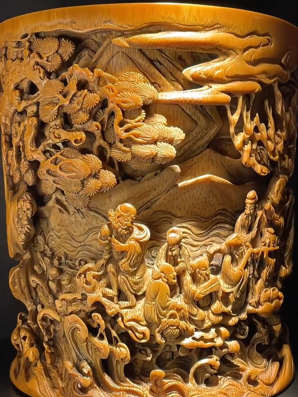 中国非遗—竹雕