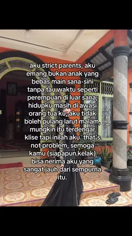 Siapapun nanti semoga jdi yng TERBAIK💍🤍 Kita punya cinta tapi Allah punya aturan✨ #fotolive #quotes #katakata #strictparents #Love 