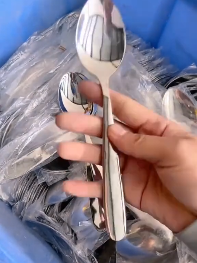 sendok makan stainless, #sendok #sendokstainless #sendokmakan#tiktokshop 