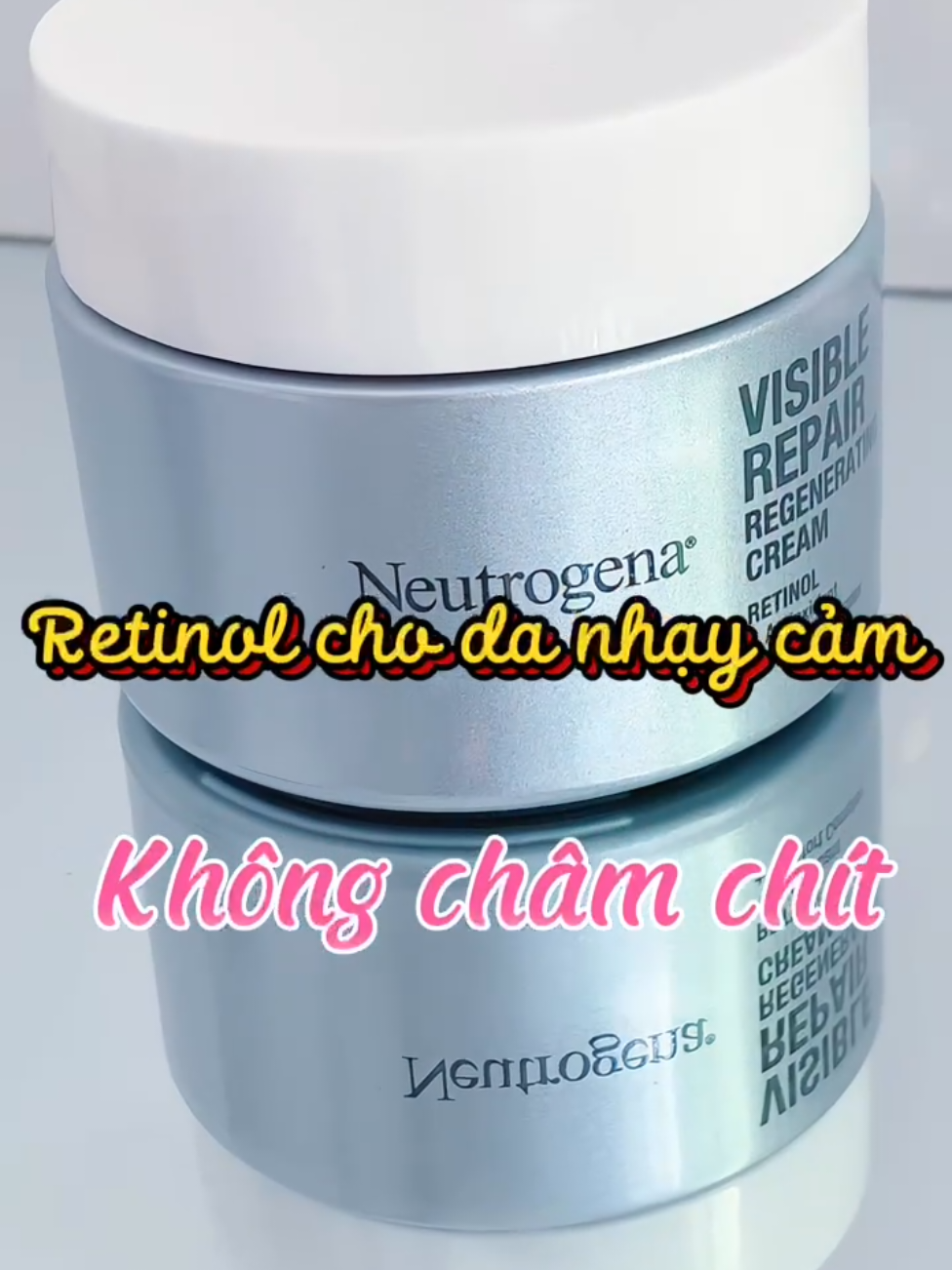 retinol Neutrogena cho da nhạy cảm  #retinol #skincare #neutrogena 