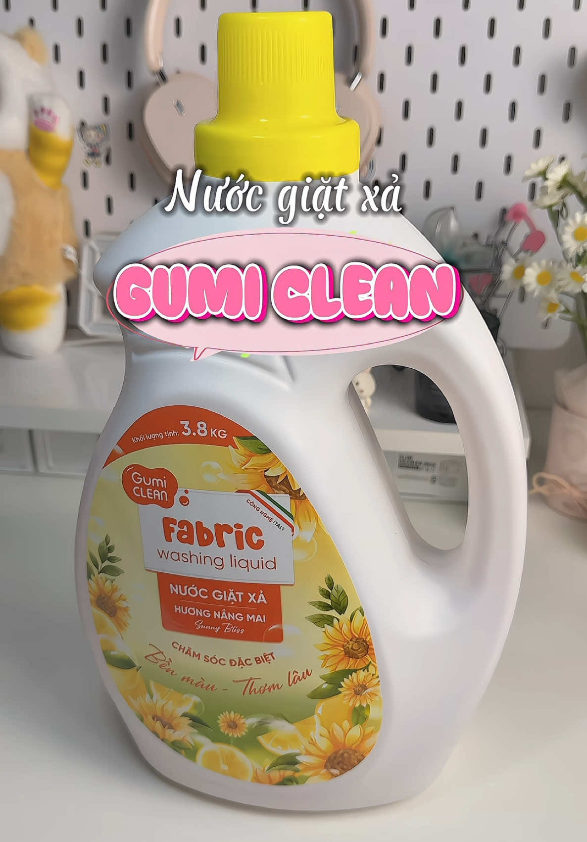 Nước giặt xả dịu nhẹ thơm mê , mí bà đã thử chưa #unboxing #review #nuocgiatxa #gumi 