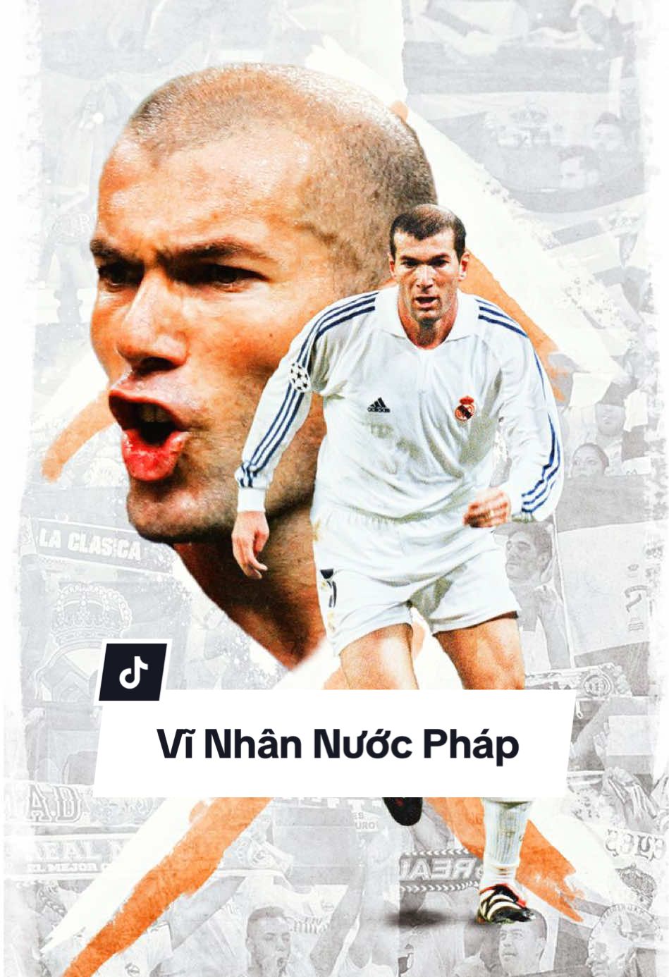 - Zinédine Zidane : được biết đến phổ biến với biệt danh là Zizou, là huấn luyện viên bóng đá và cựu cầu thủ người Pháp thi đấu ở vị trí tiền vệ tấn công.  #zinedinezidane #zidane #france #hdsport🌻 #Soccer #football #sports #sportsontiktok #thethaomoingay 