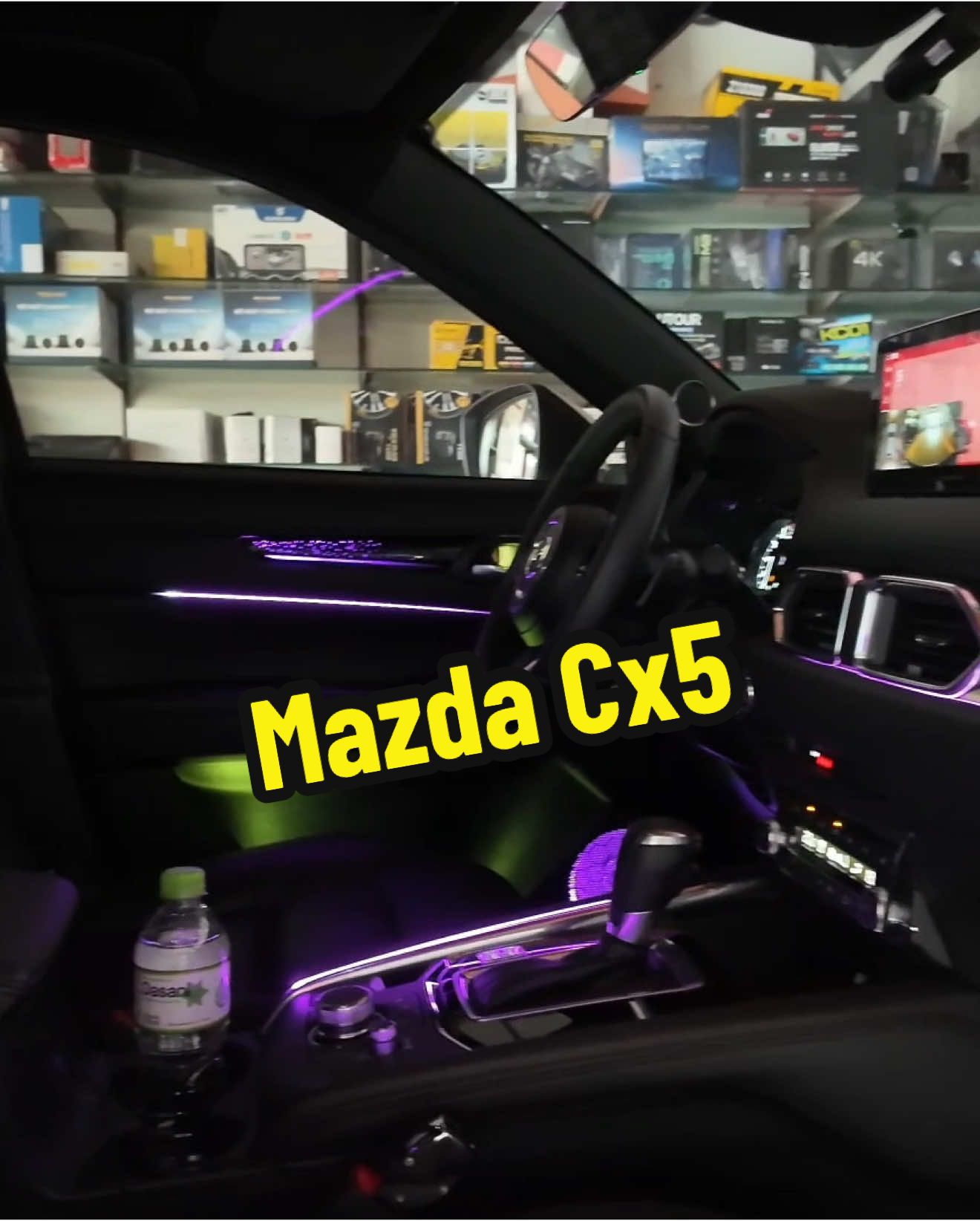 Kịch trần phất phới #ledviennoithatsk #sk_ambientlight #mazdacx5 