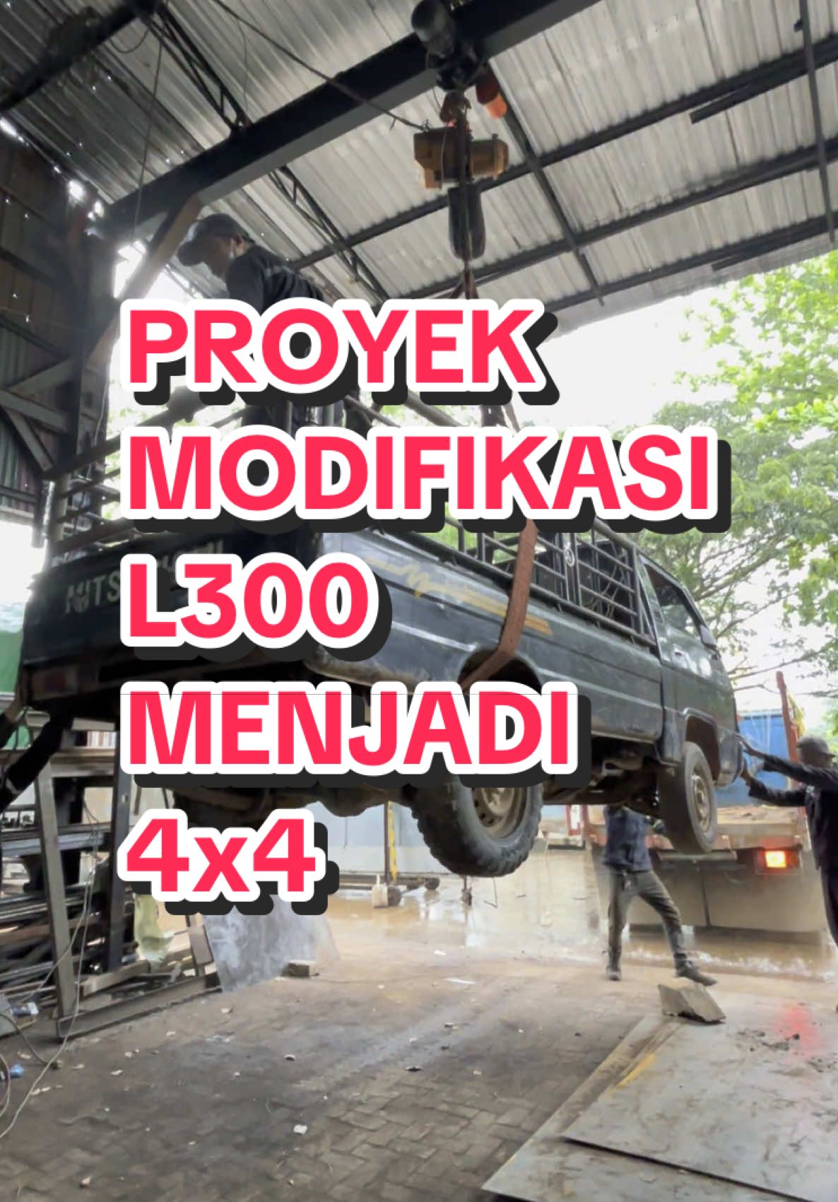 Welcome Little Boy ☺️ Proyek modifikasi L300 menjadi 4x4 dan pembuatan bak dump hidrolik 😁👍🏻 #karoserisjm #sjmkaroseri #sjmkaroseripontianak #karoseripontianak #karoseribaktruck #karoseriindonesia #kalbartrucklovers #fyp #viral #baktrukpontianak #baktrukvariasi 
