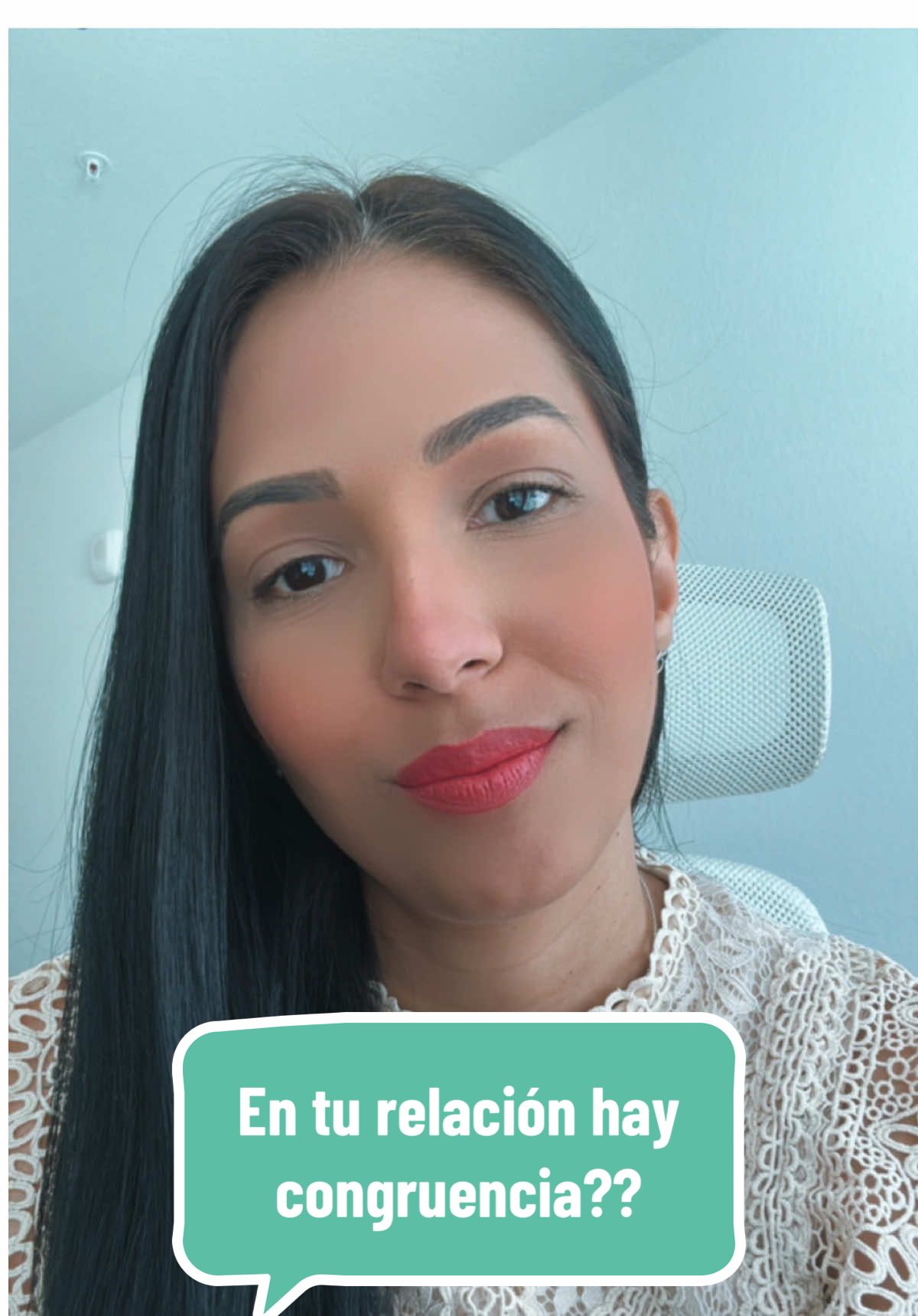 En tu relación existe congruencia??