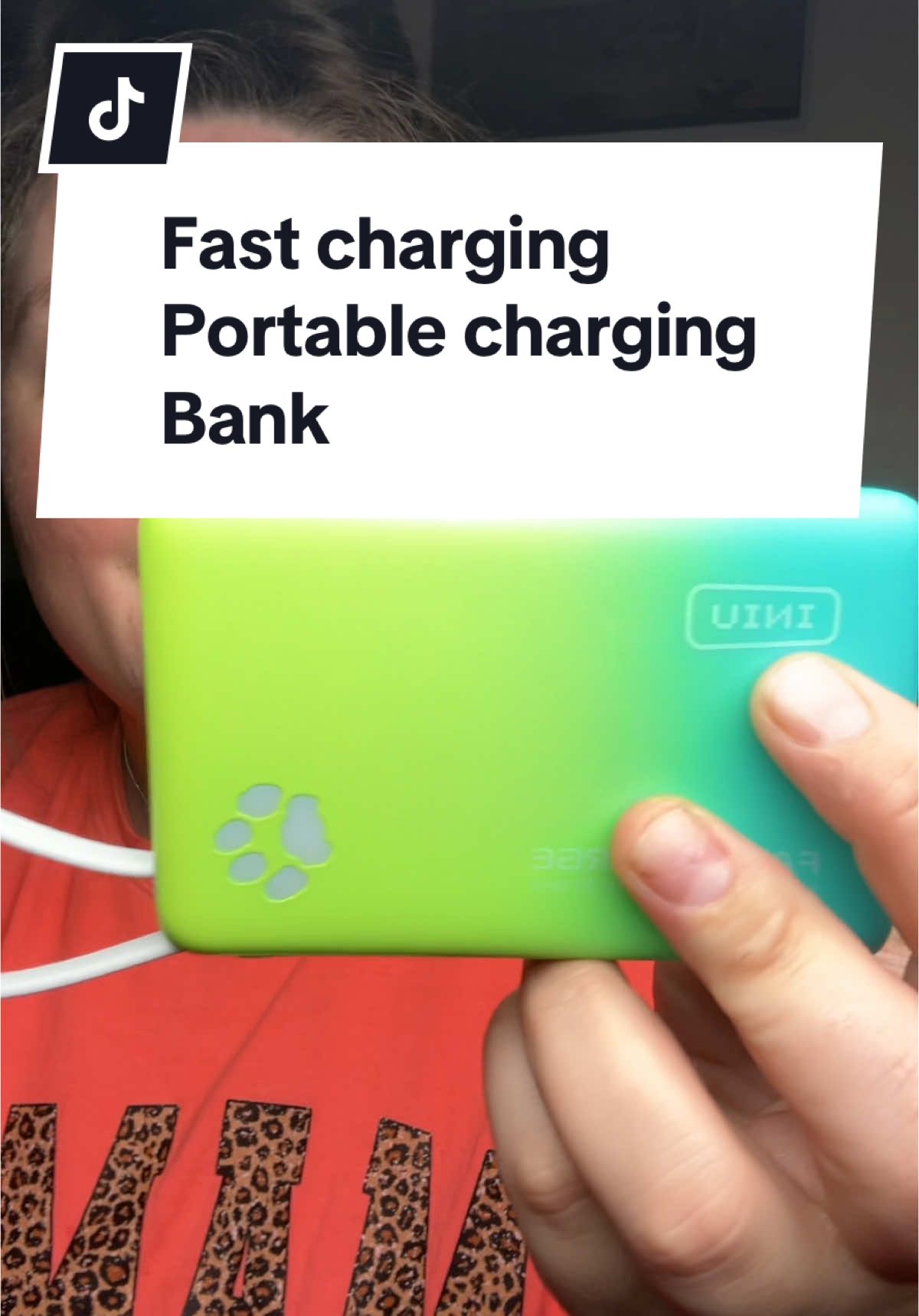 The best portable charging bank I have ever used charge my phone and my daughter‘s tablet in less than 30 minutes fast charging is a understatement plus it has a flashlight, and it’s super cute #portablecharger #chargingbank #portablecharger #fastcharger #fastcharging #fastcharge #portablechargingbank #tiktokshopcreatorpicks #tiktokshopspringglowup #tiktokshoprestock #homerefresh #tiktokshopmemorialday #springtok #tiktokshopmothersday #giftguide #aprilmademebuyit #techtok #tech #phonecharger  