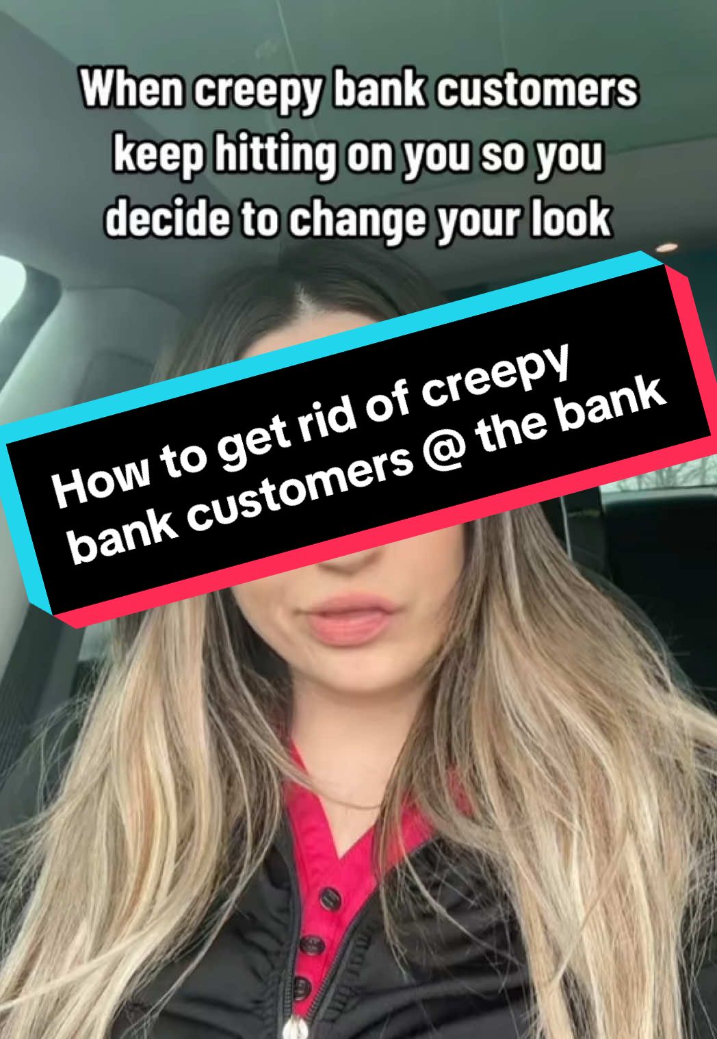 How to get creepy bank customers to leave you alone 😂  #iworkatthebank #bankers #prettygirlera #fypシ 