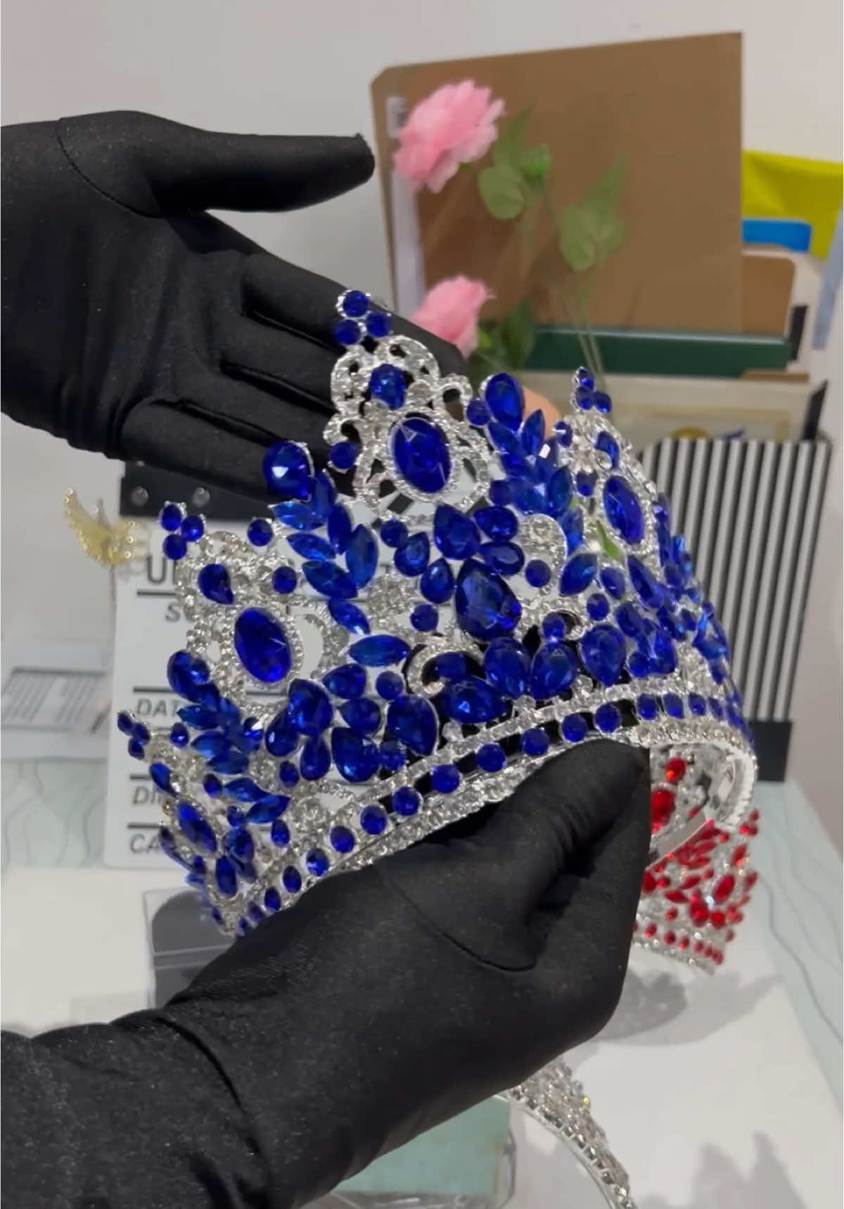 The Crown perfect for Beauty pageant ,👸Shining Rhinestone Tiara Full Circle Large Crown Adjustable👸 #foryou #crowns #princesscrown #beautifulcrown #beautyqueen #beautyqueen #pageant #wedding #prom #fypage #missuniverse #addtocart #missworld #legit💯 #fypシ゚viral 