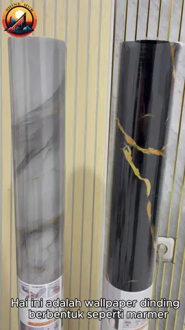 Wallpaper Foam Stiker Dinding Vinyl Pola Marmer Emas 1,2x2,8 Meter untuk Segala Kebutuhan#shinehub #dekorasi #wallpaper #stickers