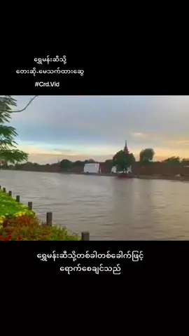 ရွှေမန်းဆီသို့ တေးဆို  မေသက်ထားဆွေ #fyp #flowers #foryoupageofficiall #tiktokmyanmar #tiktoker 