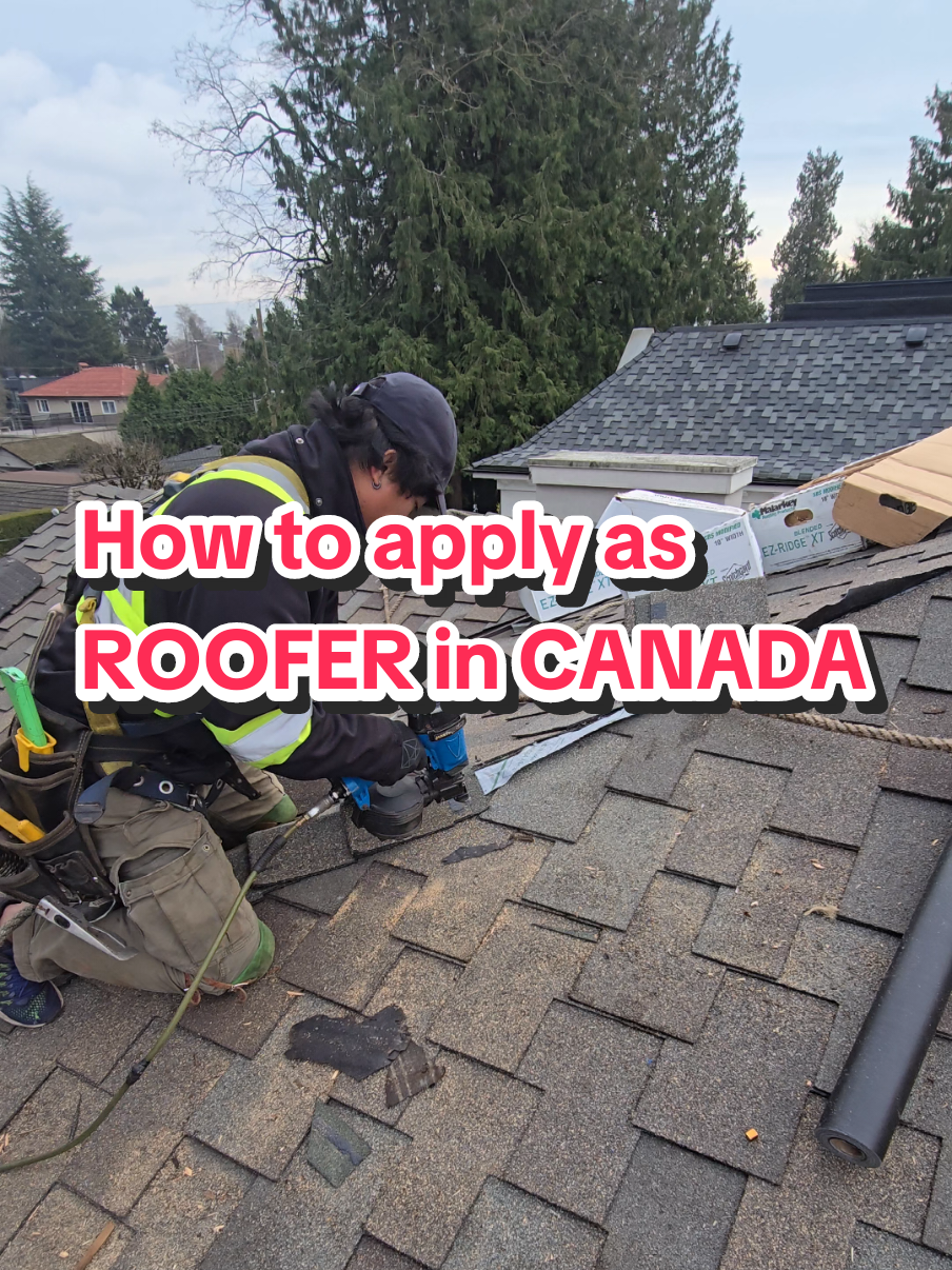 Six basic steps to apply in Canada as Roofer 🇵🇭🇨🇦💯🙏#buhayabroad #ofw #pinoy #roofersoftiktok #roofer #roofinglife #fyp #foryoupage #construction #roofing #jobopportunity 
