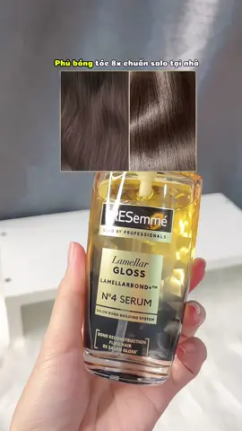 Phủ bóng mượt lắm nha, đúng đỉnh luôn á #tresemme  #Tresemme #HợpTácCùngUnilever #lamellargloss 