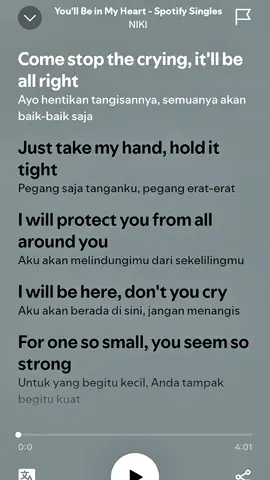 You'll Be In My Heart By NIKI  #youlbeinmyheart#niki#populer#song#songswriter#songlyrics #terjemahanlagubarat#xdzbca#fypage 