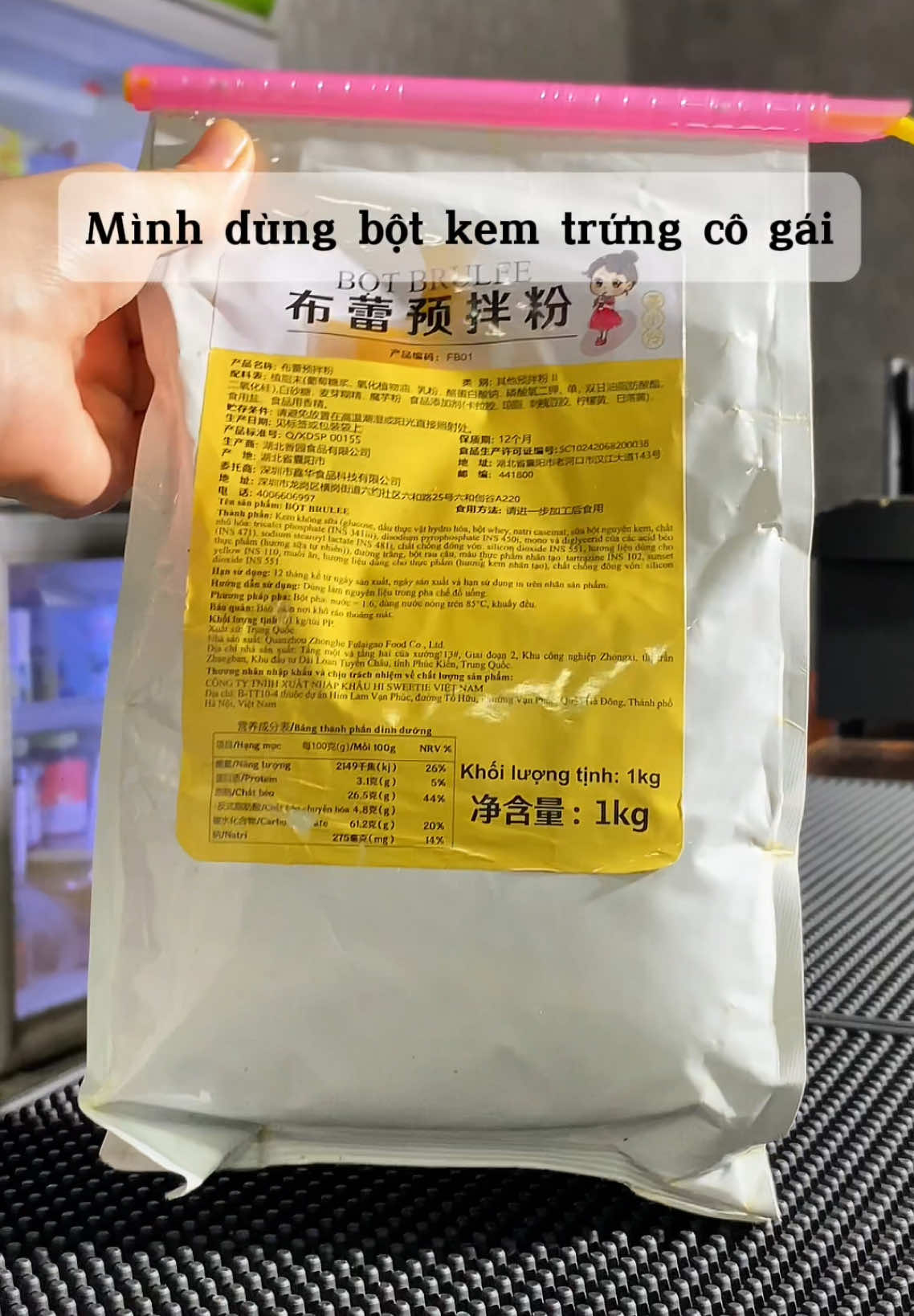 Công thức kem trứng siuu ngon, Quán đang cần hốt về lẹ nhaaaa #CườngQuân #showromcuongquan #binhphuoc #nguyenlieuphache #kemtrung #kemtrungcogai 
