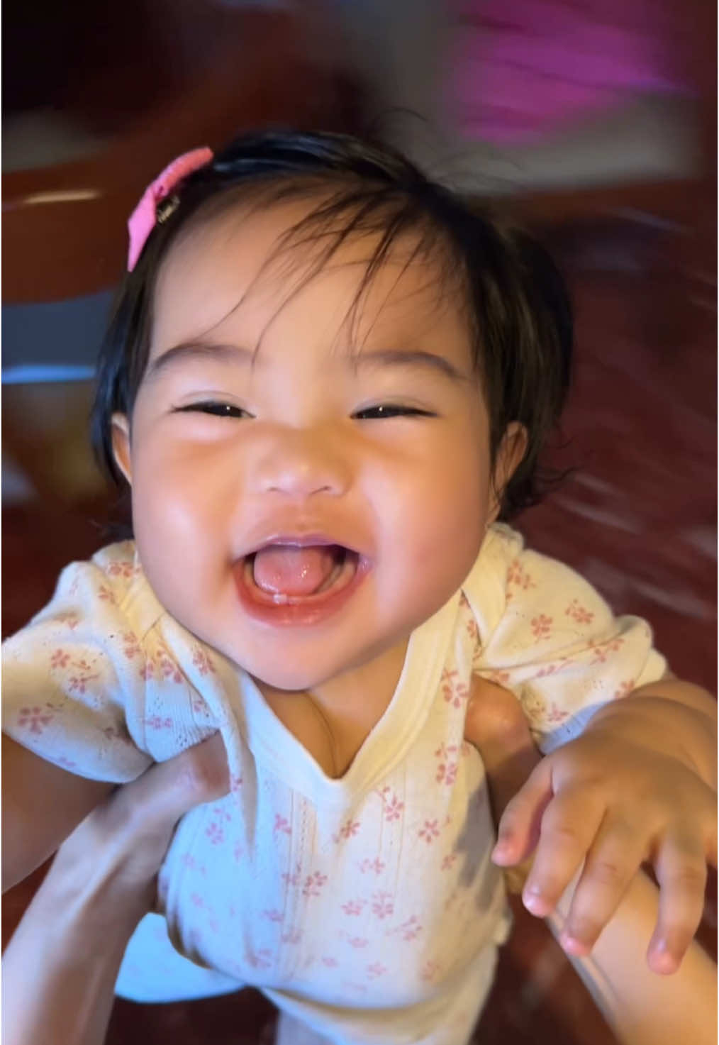 Joining this trend and her reaction was 🥹😍 #lethergo #baby #lethergopassenger #lethergotrend #foryoupagе 