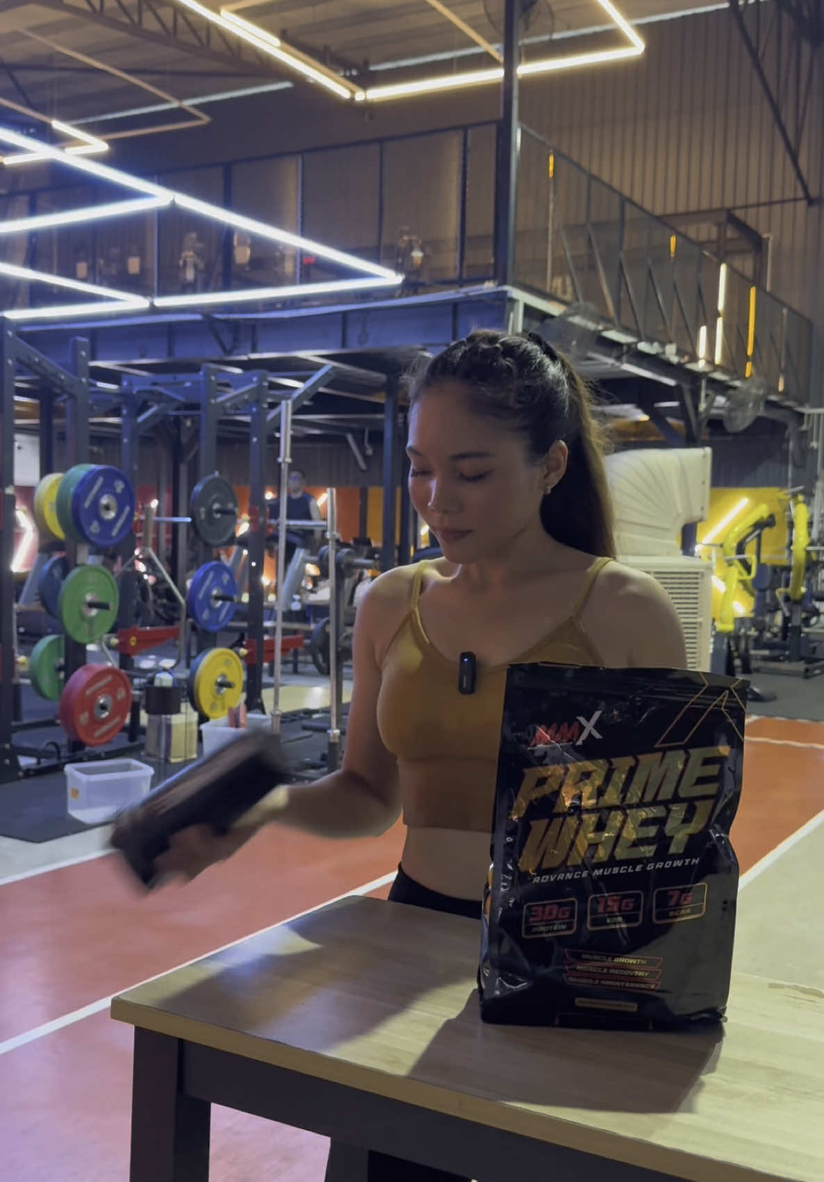 After workout sy x larat nk terus makan so saya minum je mmx prime whey protein #mmxmalaysia #mmxprimewhey #GymLife 