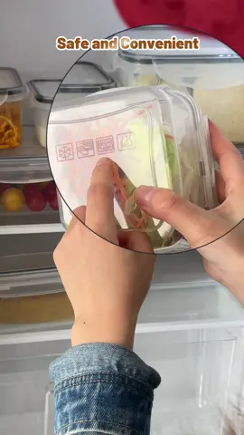 Fridge containers are not only ideal for storing food, but they can also help maintain and preserve food 🤍 #fridgecontainers #fridgestock #restockingthefridge #reorganizingthefridge #fridgeorganization #fridgestorage #storagecontainer #kitchenfinds #homefinds 