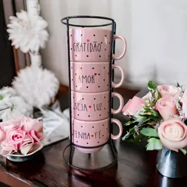 Jogo De Xícaras Café Chá Rosa Com Suporte Kit 4 Canecas Poá ☕✨ Um charme na sua cozinha! Olha esse Jogo de Xícaras Rosa com Suporte – Kit com 4 Canecas Poá 😍 💗 Vem com suporte organizador  🌸Design delicado e super estiloso 🍵 Perfeito para café ou chá com muito mais elegância! 🛒🛍️ Garanta já o seu! #CaféComEstilo #Decoração #XícarasLindas #BelezaOrganizada#cantinhodocafe#organizaçãocomestilo⭐️  @promoseofertasdry💗