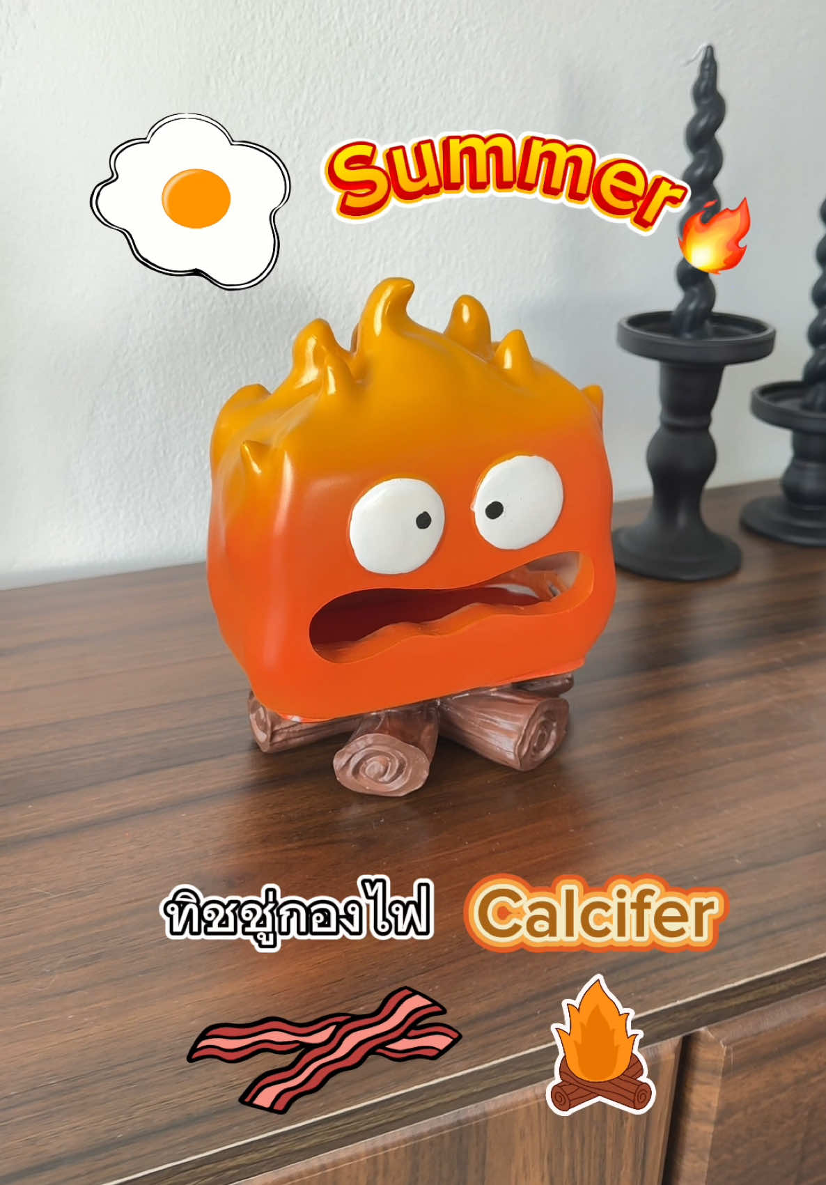 ต้อนรับหน้าร้อนด้วยทิชชู่กองไฟCalcifer จัดหนักจัดเต็มด้วยความร้อนแรง🔥🌈 #กองไฟทิชชู่ #ทิชชู่ #calcifer #ของแต่งบ้าน #แต่งสวน #ของใช้ในบ้าน #รีวิว 