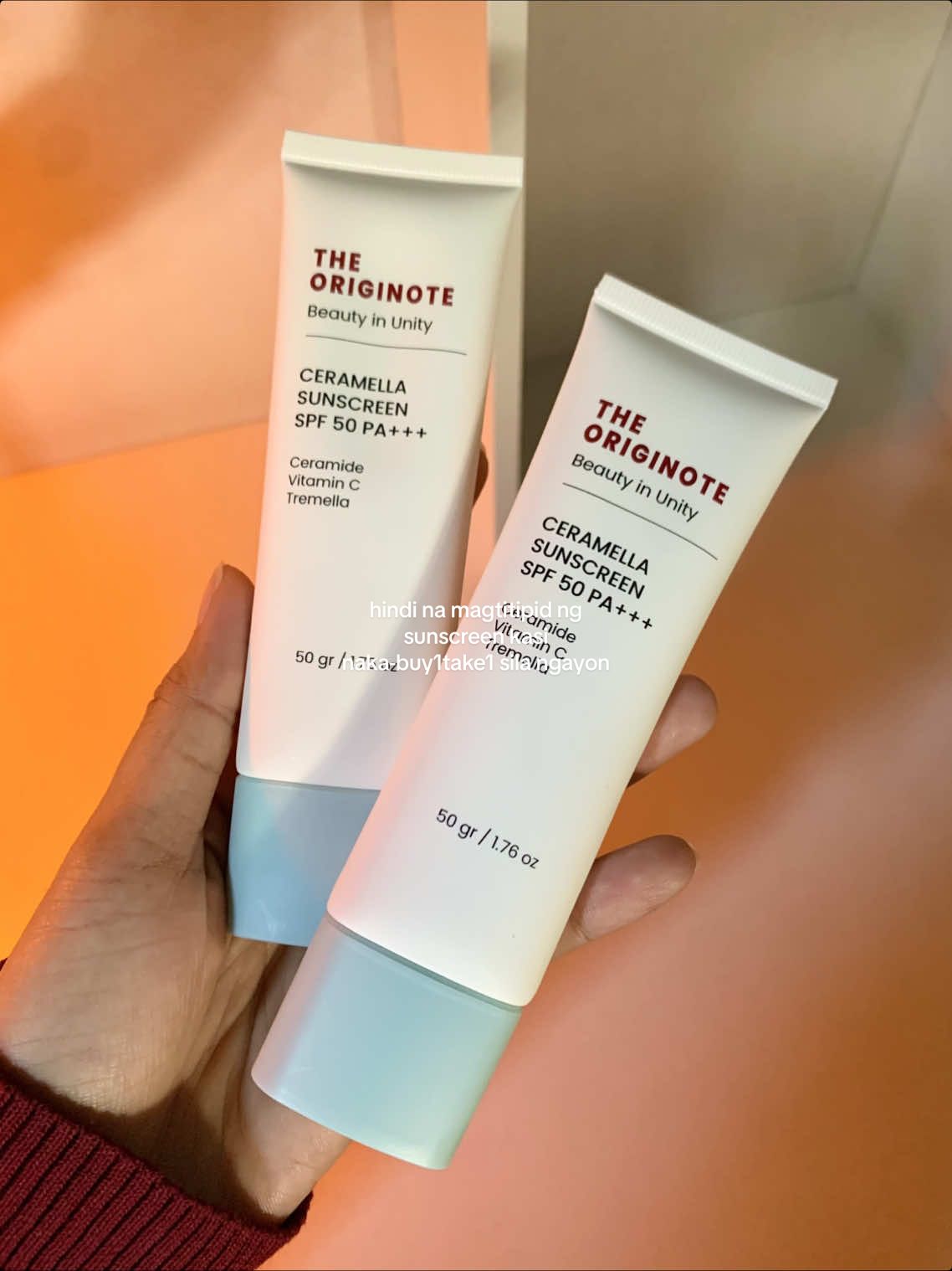 favor instant glowy sunscreen tapos nag buy1take1 pa #theoriginote #theoriginotesunscreen #sunscreen #sunscreenreview #sunscreenrecommendation #affordablesunscreen 