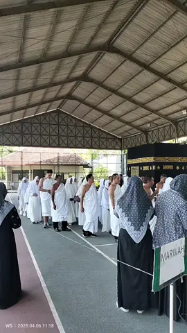 Praktik manasik umroh untuk keberangkatan 9 April 2025 #asramahaji #arminareka #manasik2025