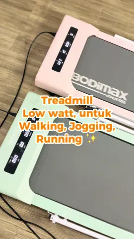 Treadmill nggak harus besar dan boros listrik! “BODIMAX Running Pad Pastel” ✅Daya cuma 500W ✅Warna pastel yang manis ✅Ringan & minimalis Cocok buat kamu yang suka workout dengan gaya. Available now di Neohaus Official Shop! #bodimaxtreadmill #treadmilllowwatt #pastelaesthetic #alatolahrumah #neohausofficial#neohaus#fyp#bodimax#treadmill#alatolahraga