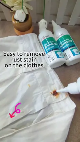 Easy to remove rust stains on the clothes 🙂#tk #tkp #fy #goodstuff #goodthings #homehacks #householditems #useful #hometools #removeruststains 