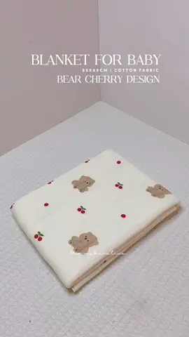 Nakahanap din ng affordable pero malambot na kumot for khia yung sakto lang talaga yung size for babies 🧸🍒 #babyblanket #blanketforbaby #blanket #newbornblanket #cutebear #fyp