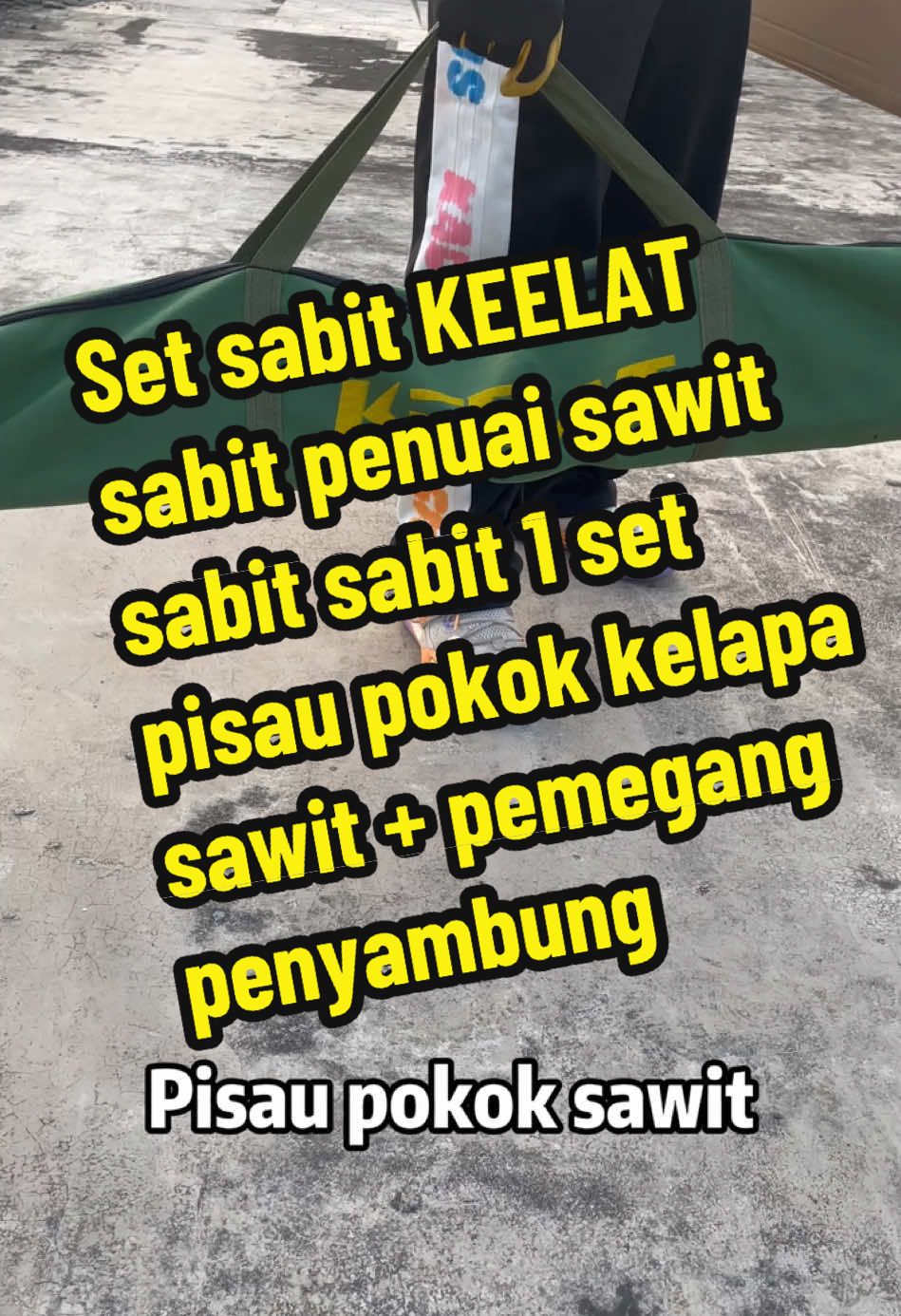 Set sabit KEELAT sabit penuai sawit sabit sabit 1 set pisau pokok kelapa sawit + pemegang penyambung.#keelat #alat #pisausawit #Sabitsawitminyak #pilih #Pokoksawitminyak #sickle #Batanglanjutan #sawit #galahsawit #kebun #pokoksawit #fyp #TJD