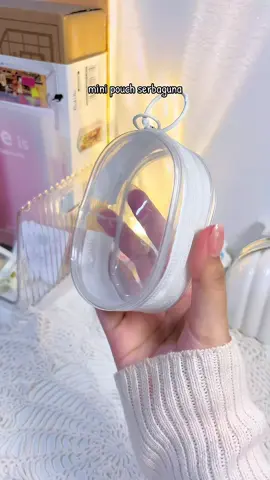 bisa untuk charger, tws, boneka, liptint, dll sebaguna bangett #storagebag #taskecil #tasmini #pouch #pouchmini #pouchtransparan #tastransparan #pouchmurah #pouchbag 