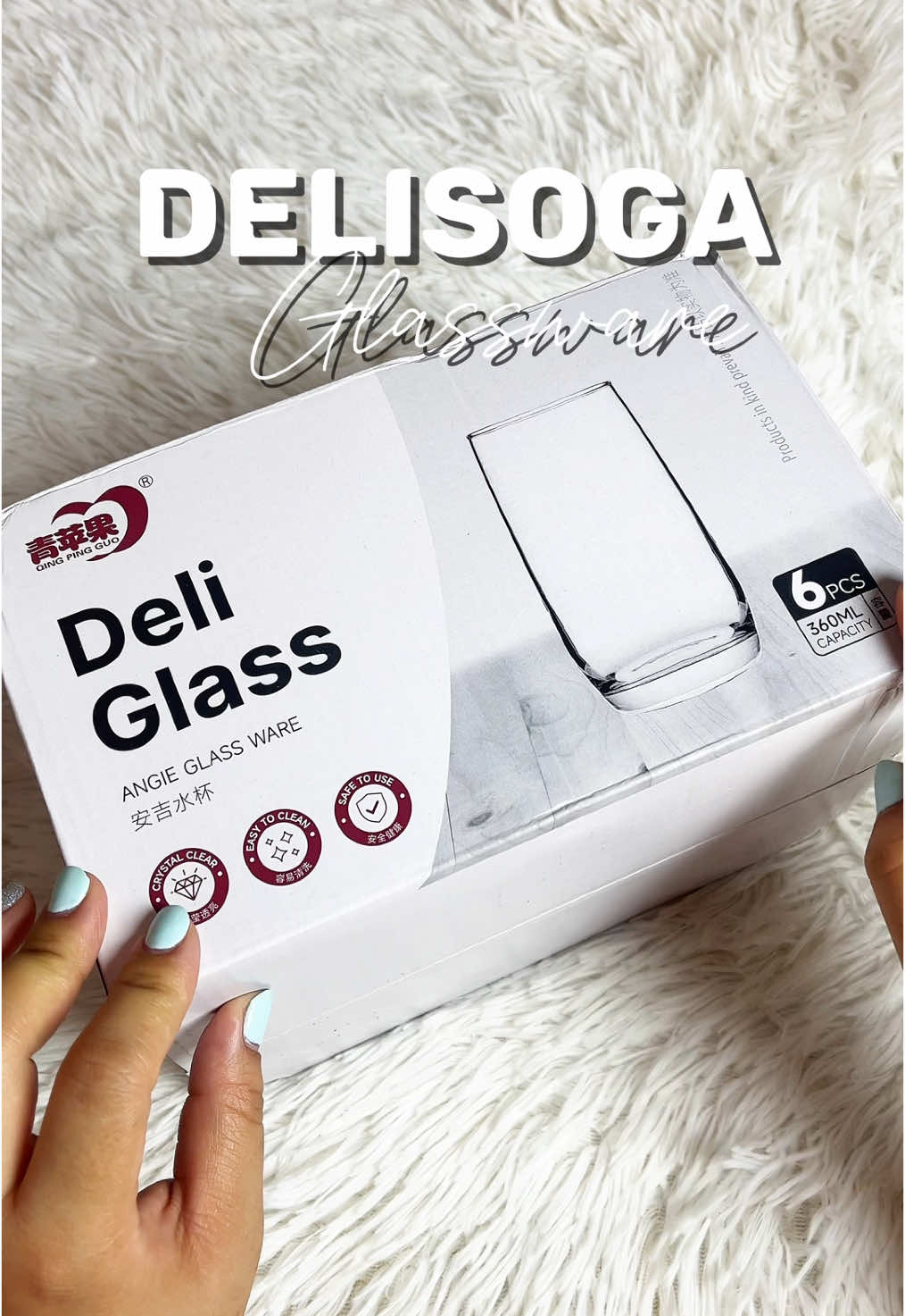 Grabe naman tong baso nato napaka affortable at estetik tignan #deliglass #glassware #baso #fyp 