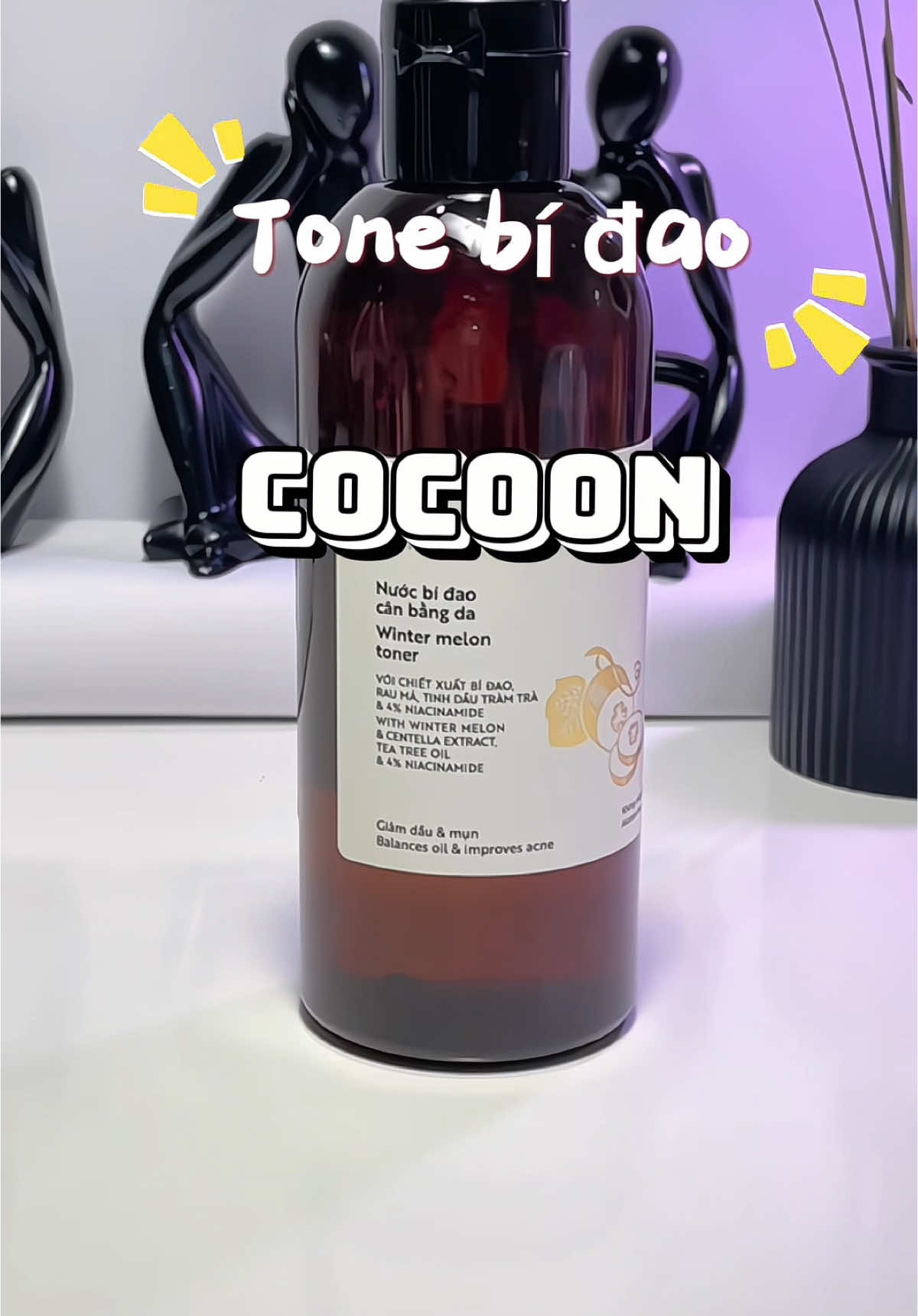 toner bí đao cocoon #toner #cocoon #tonerbidaococoon #skincare #chamsocda #nuoccanbangda #xuhuong #xhuongtiktok #unboxing #review 