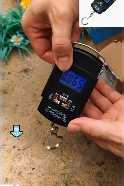 This portable weighing machine is very easy to use. Click on the yellow basket to buy it. I have sold a lot of this model. The price is very cheap and the quality is very good.#goothing #fyp #foryou #tiktokshop 