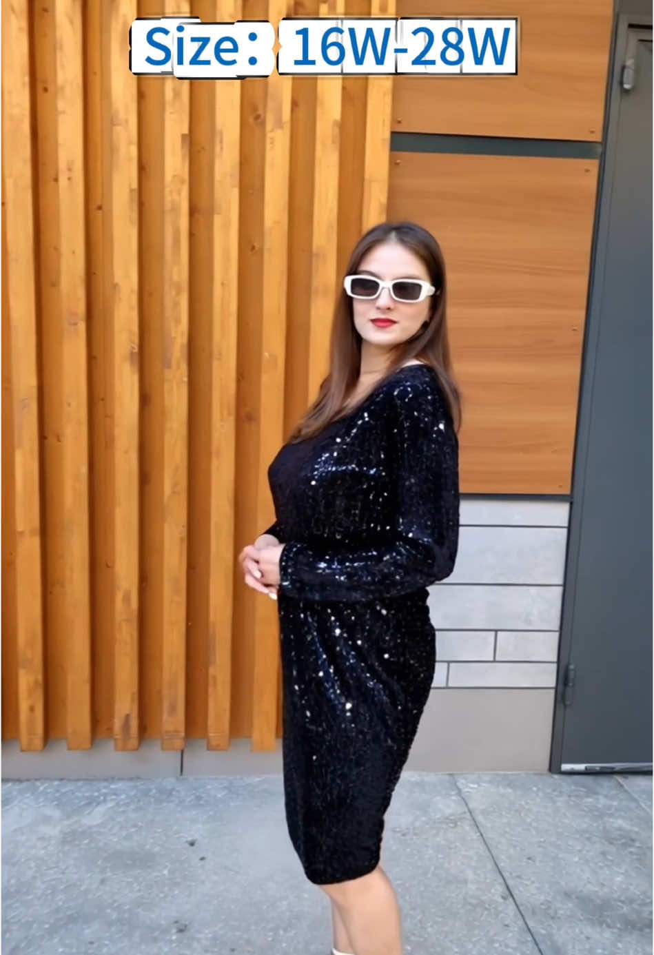 This Sequin Dress Makes Every Plus Size Queen Shine!!👗✨#involand #plussize #plusootd #plusgirl #fashiontiktok #outfit #outfitinspo #tiktokshop #wear #OOTD #slim #spring #fyp #plussizegirl #springtok #tiktokshopspringglowup #springfashion #springdress #plussizefashion #weddingdress #sequindress 