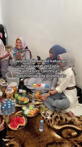 bersyukur bgt diterima baik sama keluarganya🤍