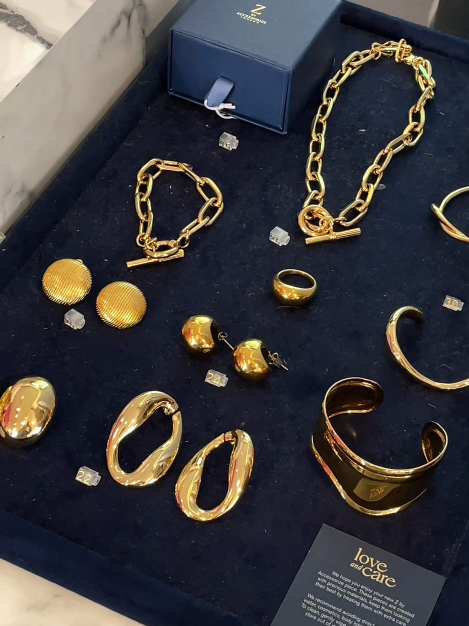 The Z Limited Collection: premium, limited edition and in store now. #accessorize #zforaccessorize #jewellerydesign #premiumjewellery
